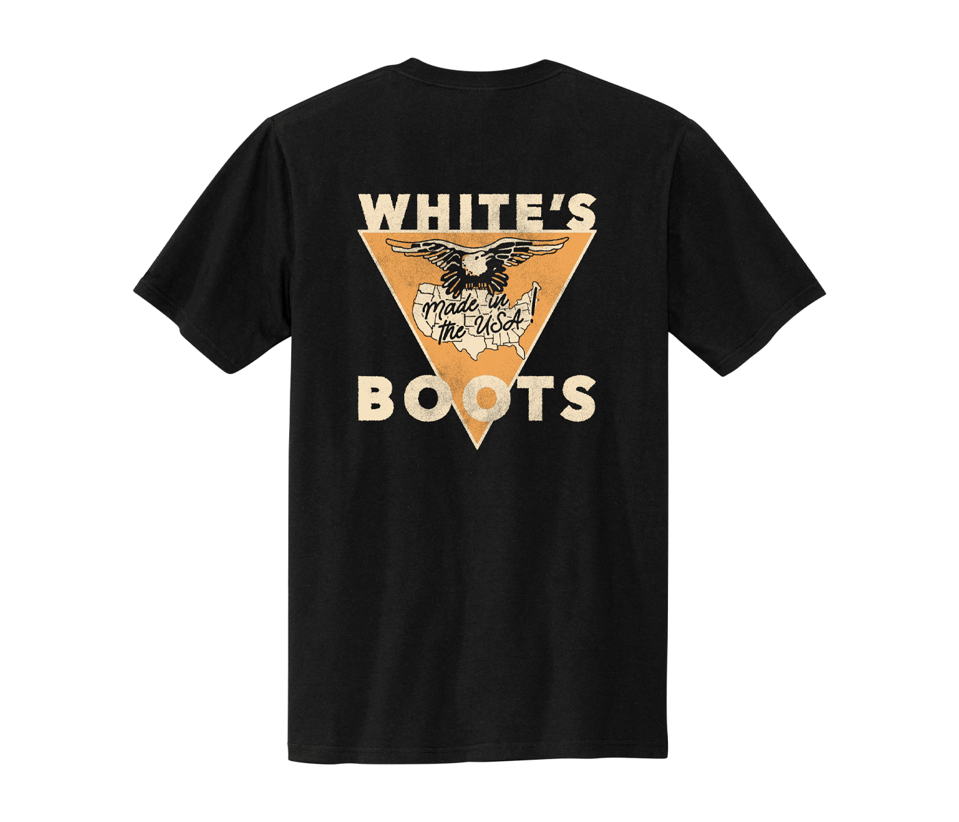 Eagle Graphic T Shirt White s Boots Inc