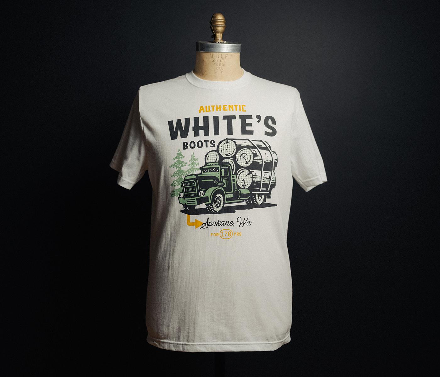 Timber Truck Graphic T-Shirt